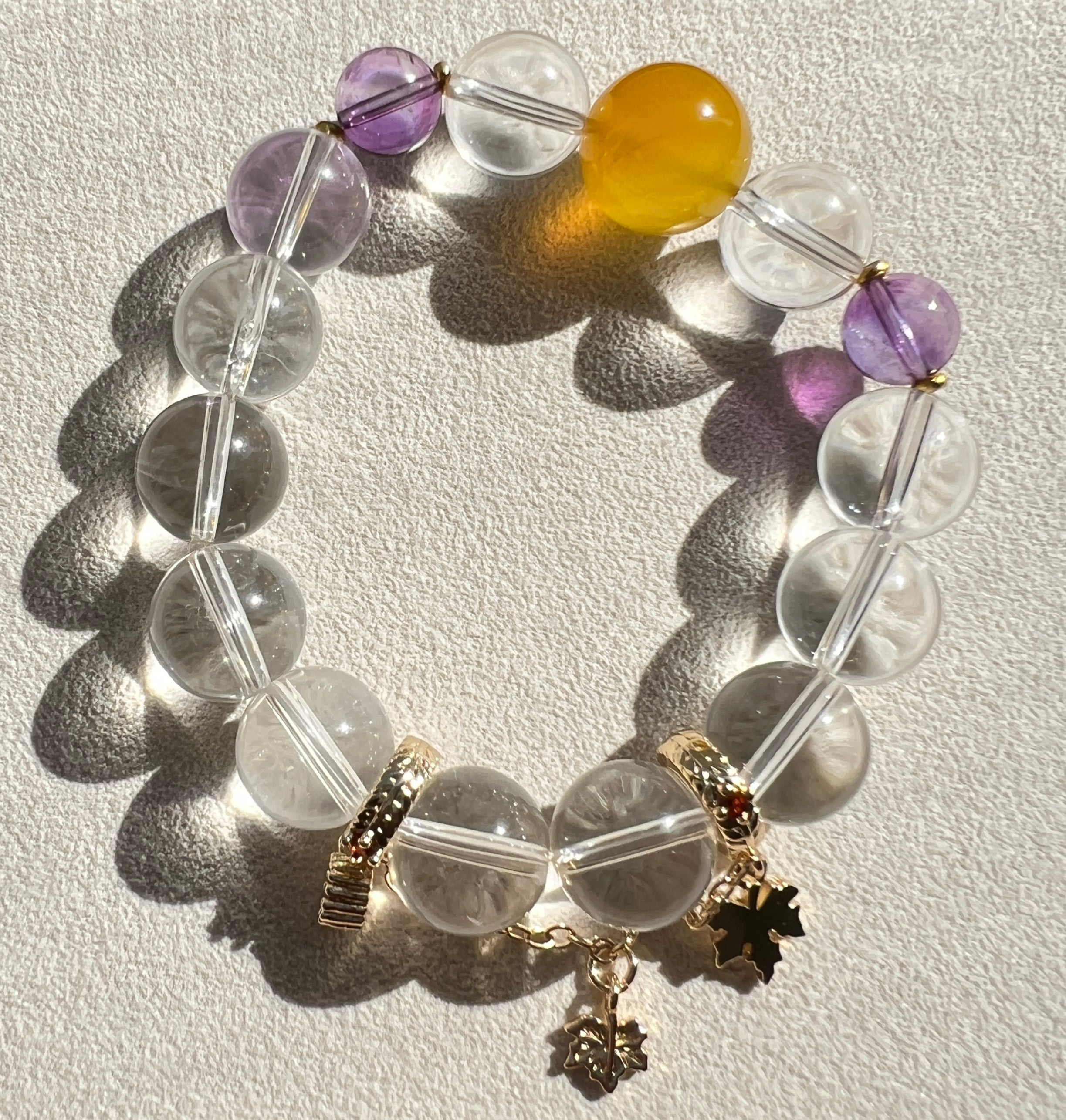 Clear Quartz Balance Bracelet 12mm