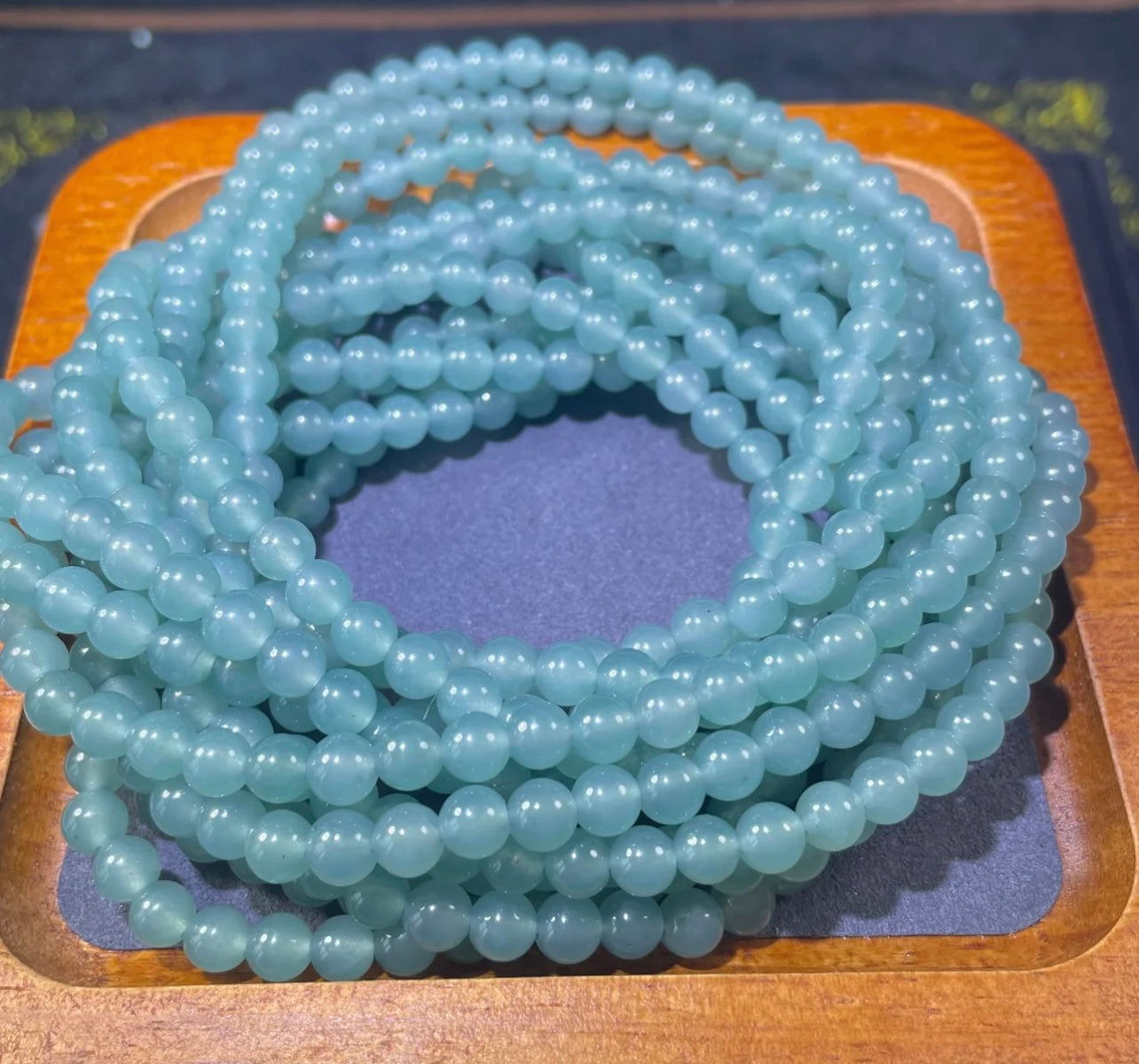 Blue Chalcedony 6mm