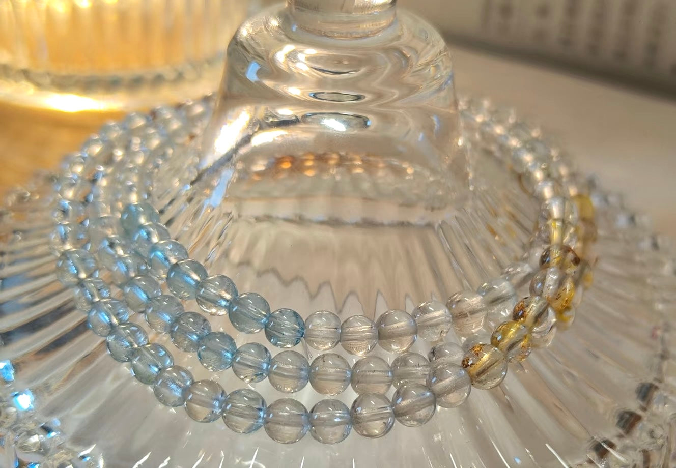 Radiant Topaz Triple Wrap